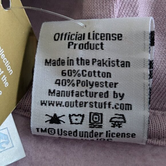 London Olympics XIV Hoodie Women's Medium Pink Oversized Fit Pacsun NWT Heritage - Picture 14 of 16